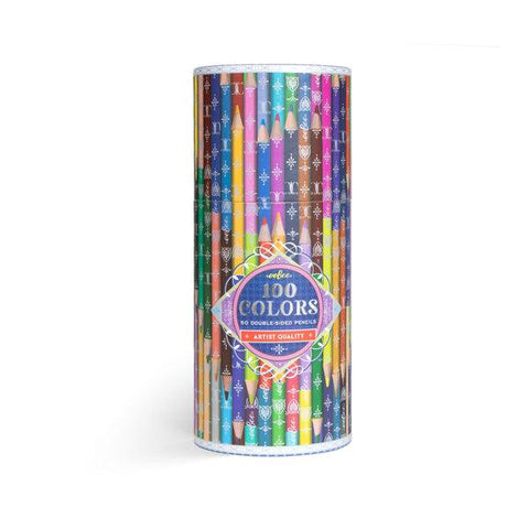 100 COLORS DOUBLE SIDED PENCIL