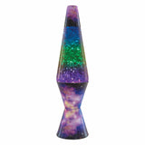 14.5” LAVA® Lamp Colormax Galaxy – Silver Star Glitter/Tricolor