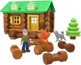 Lincoln Logs On the Trail - 59 pc