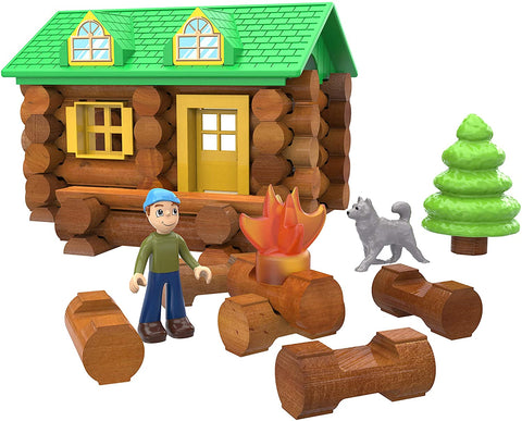 Lincoln Logs On the Trail - 59 pc