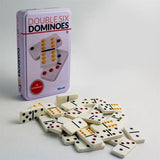 Double Six Dominoes In A Tin