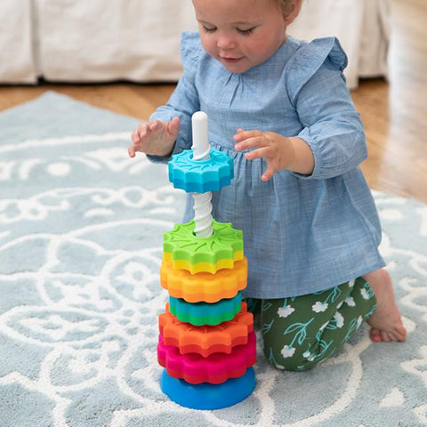 SpinAgain - Stacking Toy with a SPIN!